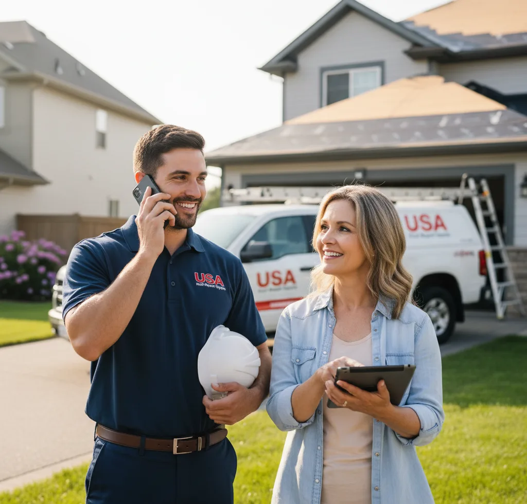 USA Roof Repair Experts customer support in Bayside